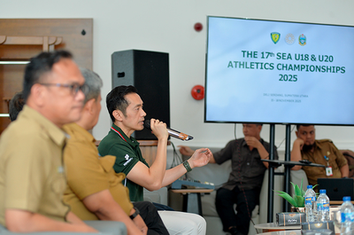 Bangga! Sumut Dipercaya Jadi Tuan Rumah Atletik Asia Tenggara 2025