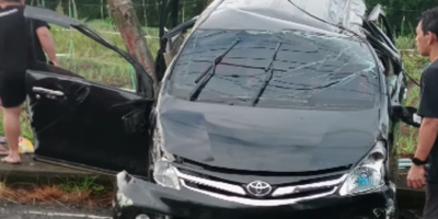 Diduga Mabuk, Pengendara Mobil Tabrak Pejalan Kaki di Kotamobagu