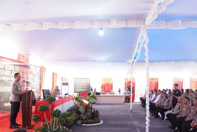 Kunker Ke Polresta Pangkalpinang, Kapolda Babel Minta Anggota Proaktif Pelihara Kamtibmas