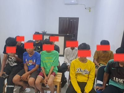 12 Siswa SMPN 2 Kibin Yang Kedapatan Menggunakan Tembakau Sinte Dilakukan Pembinaan