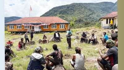 DPRK Mimika turun langsung ke Jila Untuk Memastikan Keamanan Masyarakat Yang Terdampak Operasi Keamanan