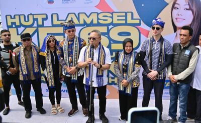 Menko Pangan Zulkifli Hasan Apresiasi Jetski Lintas Selat Sunda