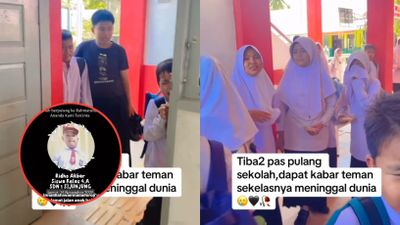 Isak Tangis Anak-Anak SDN 1 Sijunjung Pecah Saat Pulang Sekolah Usai Dapat Kabar Temannya Meninggal Dunia