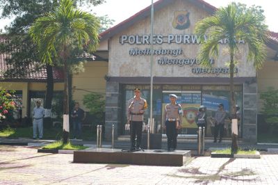 Operasi Zebra 2025, Polres Purwakarta Gelar Apel Pasukan