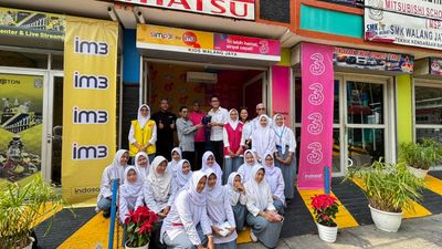 Indosat Bersama SMK Walang Jaya Perkuat Model Pembelajaran Berbasis Praktik Lewat Inisiatif Kios