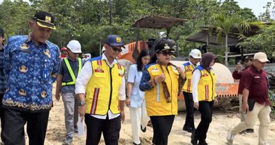 Ditarget Rampung Akhir 2025, Bupati Endah Pantau Kebut Pembangunan Jalan Simpang Kepek - Ngobaran
