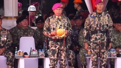 Panglima TNI Tegaskan Kekuatan Korps Marinir Bukan Terletak pada Alutsista