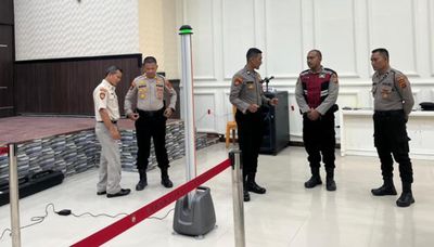 Sat Samapta Polres Aceh Timur Upgrade Skill, Latihan Pakai Metal Detector!