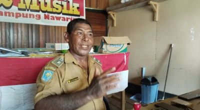 Kepala Kampung Nawaripi Desak Perbaikan Proyek SMA Negeri 1 Mimika yang Dinilai Berbahaya bagi Siswa