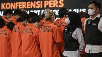Sindikat Polisi Gadungan di Lampung Terungkap, 27 WN China Ditangkap