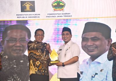 Bentuk Posbankum Terbanyak, Pemprov Jateng Raih Rekor MURI