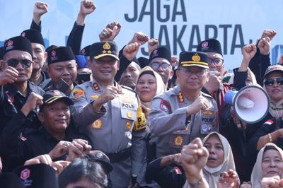 5 Ribu Anggota Ormas Sempat Penuhi Polda Metro, Ternyata Ikut Apel Siaga Potmas