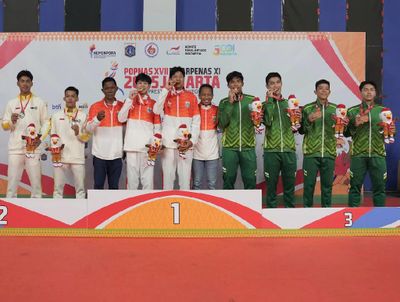 Guncang Lapangan! Ganda Putra DKI Bobby Claudio dan Darrel Fawwaz Bersinar di POPNAS 2025