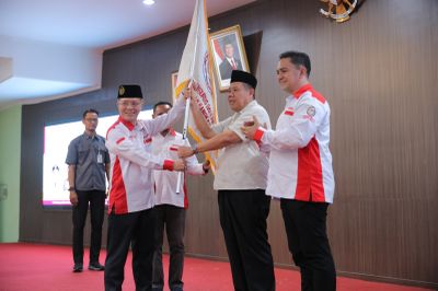 Gubernur Hidayat Arsani Resmi di Lantik Sebagai Ketua DPD ABPEDNAS Provinsi Babel Periode 2025-2030