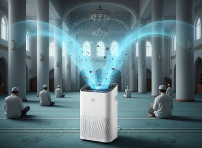 Pentingnya Pakai Air Purifier di Ruang Publik Termasuk Masjid