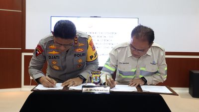 Polda Kaltara dan PT Energi Nusa Mandiri Teken Nota Kesepahaman Program Beasiswa untuk Peningkatan SDM PNPP