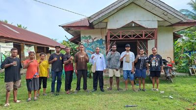 Bupati Boven Digoel Tinjau Asrama Mahasiswa di Merauke