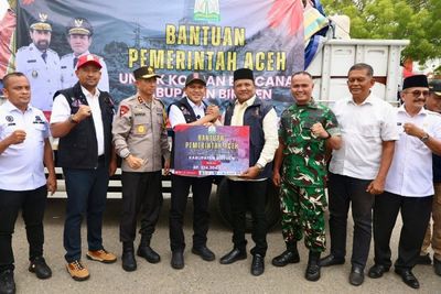Antisipasi Bencana, Pemprov Aceh Kirim Logistik ke Dua Kabupaten