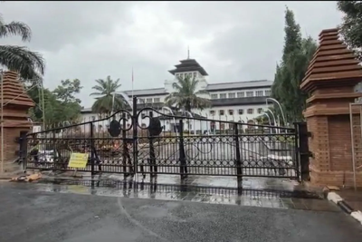 Proyek Renovasi Rp3,9 Miliar di Gedung Sate Jadi Sorotan