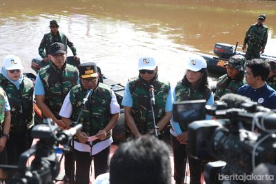 Pemprov DKI Tegaskan Lanjutkan Normalisasi Sungai Ciliwung dan Kali Krukut