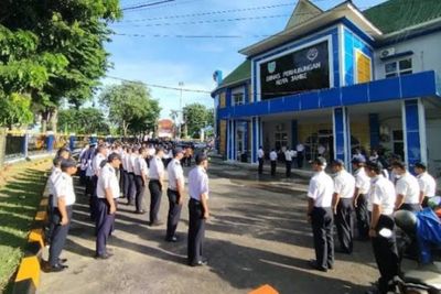 DISHUB KOTA JAMBI TARIK SEMENTARA SATGAS SPBU UNTUK EVALUASI