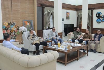 Gubernur Hidayat Arsani Sambut Wamen Investasi,  Bahas Hilirisasi Timah untuk Dorong Ekonomi Masyarakat