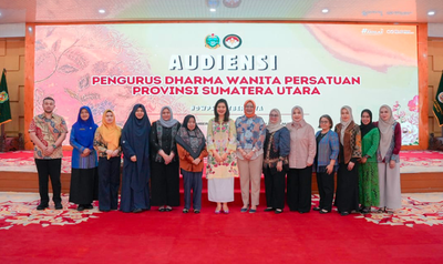 PKK Sumut–DWP Bersinergi Rayakan HUT ke-26 DWP Sumut dengan Meriah
