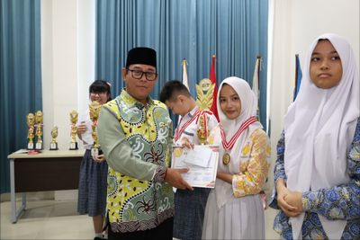 Wakil Wali Kota Tarakan, Ibnu Saud Is, Menutup Acara Borneo English Tournament