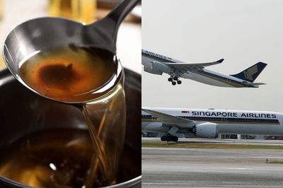 Minyak Jelantah MBG Dijual Dua Kali Lipat, Jadi Bahan Bakar Singapore Airlines