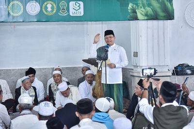 Dikawal Doa Ulama, Mardiono Dapat Dukungan Spiritual dari Ribuan Jamaah Az-Zawiyah