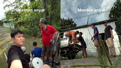 Denny Caknan Turun Tangan Bantu Rewang Persiapan Nikahan Tetangganya