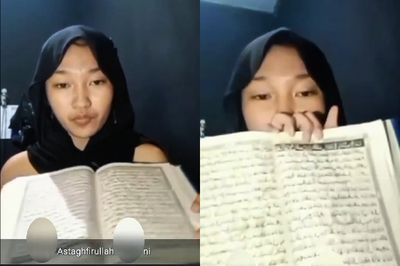 Geger! Wanita Tanpa Busana Hina dan Ludahi Alquran, Bareskrim Polri Turun Tangan