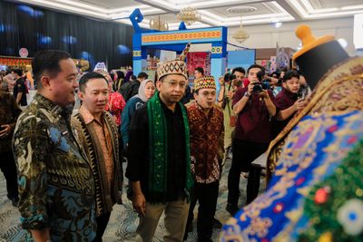 Menteri Kebudayaan Fadli Zon Puji Pameran Kriya Jemari Lampung