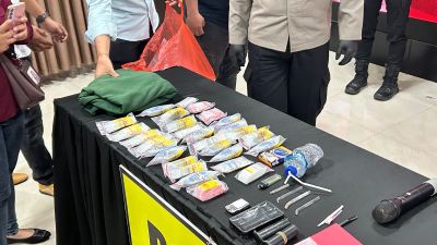 Harga Rp600 Ribu per Paket, Bisnis Sabu 2 Tahun di Bontang-Kutim Tamat di Tangan Polisi!