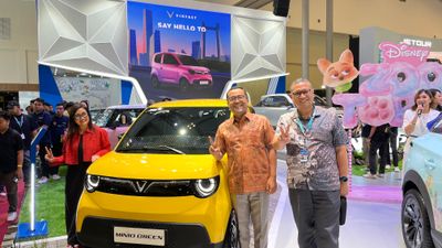 VinFast Minio Green EV Mejeng di GJAW 2025, Mungil dan Bisa Melaju 210 Km
