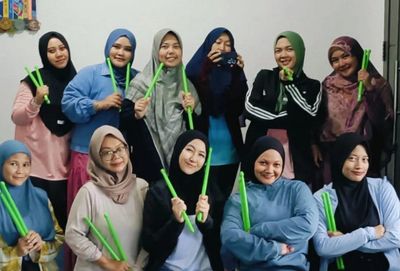 30 Ibu Rumah Tangga Berau Kompak Jaga Kesehatan Lewat Komunitas Poundfit Sfit Squad