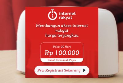 Segera Daftar Internet Murah 100 Mbps 100 Ribu Sudah Pra Registrasi Berikut Linknya