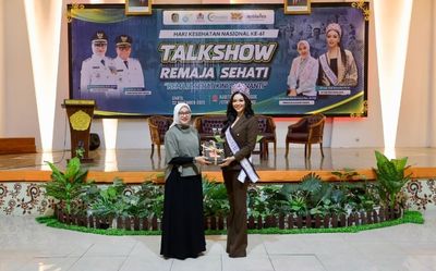 Putri Indonesia 2025 Pulang Kampung, Ajak Remaja Banyuwangi Peduli Kesehatan Mental
