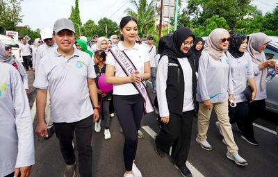 Parade Besar HKN Banyuwangi: Puteri Indonesia dan Bupati Ipuk Gaungkan Misi Hidup Sehat