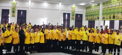 Secara Aklamasi Musda IV DPD Partai Golkar Kota Serang Tetapkan Teguh Ista al sebagai Ketua 2025-2030