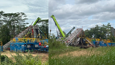 Pekerja PT Arthindo Utama Tewas Tertimpa Rig Patah di Bengkalis