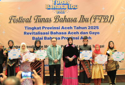 Festival Bahasa Ibu Aceh 2025 Resmi Ditutup, Illiza: Bahasa Itu Identitas!