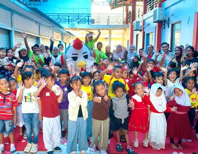 Pijar Mimika Hadirkan Panggung Kreativitas: Lomba Mewarnai Warnai Akhir Pekan Anak-Anak TK di Timika