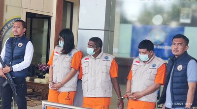 Sempat Kelabui Petugas Dua Kurir Sabu Asal Sumatra di Bekuk BNNP Banten Dengan Barbuk 4,3 Kg Sabu
