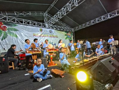 Tarian dan Lagu Nusantara Anak Lampung Curi Perhatian di Lampung Fest