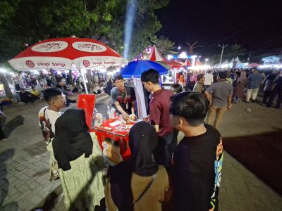 Kopi Keliling di Lampung Fest Warnai Dinamika Ekonomi Rakyat