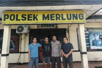 AKSI PENCURIAN BUAH SAWIT, YT DIAMANKAN POLSEK MERLUNG