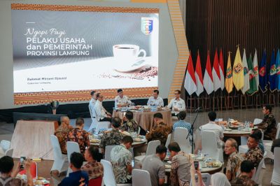 Pemprov Lampung Perkuat Sinergi Pelaku Usaha, Dorong Investasi dan Hilirisasi Daerah