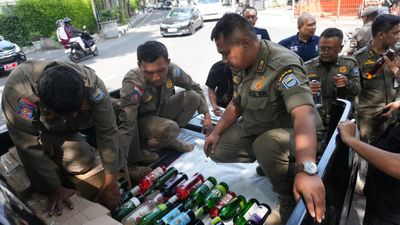 134 Botol Minol dan 1.303 Obat Daftar G Diamankan Satpol PP di Jalan Ciateul