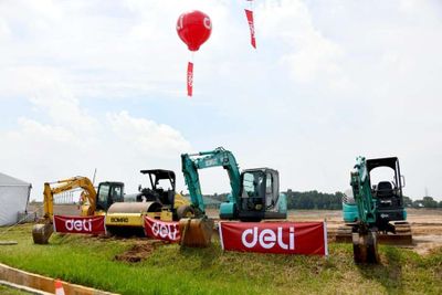 KDM Hadiri Peletakan Batu Pertama Pabrik Deli, Dorong Serapan Tenaga Kerja Lokal